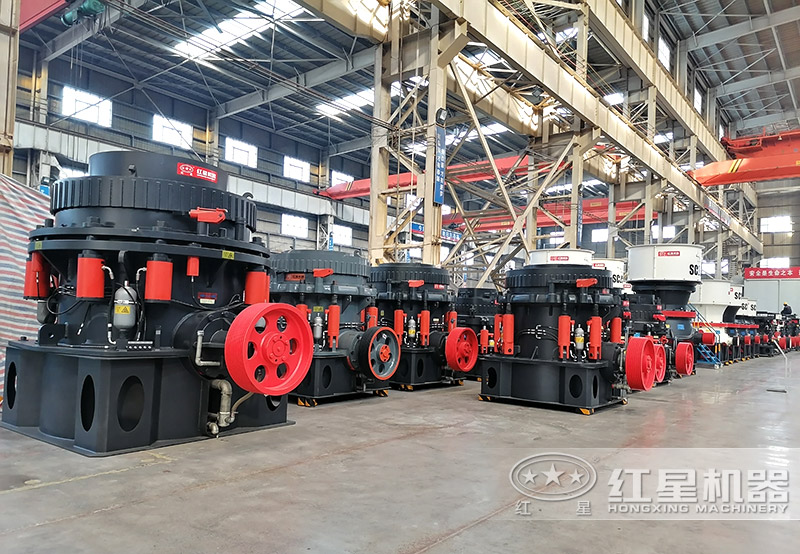 圓錐破碎機適合硬料破碎，產量大