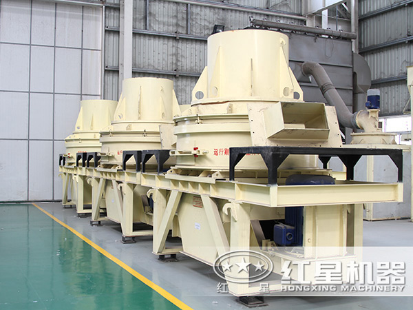 小型制砂機廠區(qū)圖